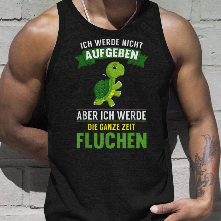 Running Ich Werde Nicht Abgeben Jogging Marathon Hiking Tank Top Geschenke für Ihn