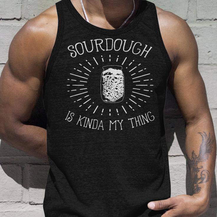 Sauerteig Ist Irgendwie Mein Ding Backen Bäcker Lustig Tank Top Geschenke für Ihn