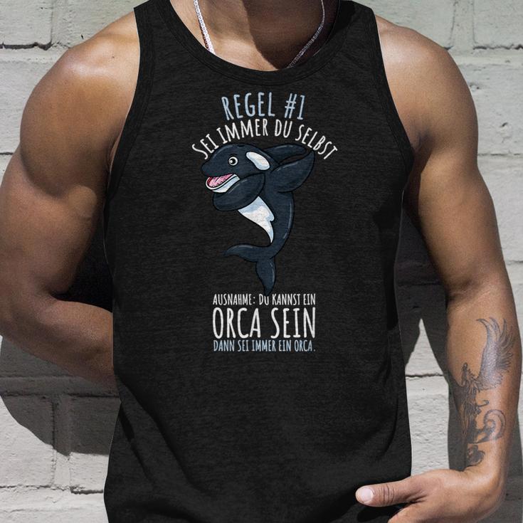 Sei Immer Du Selbst Killerwal Ozean Orca Tank Top Geschenke für Ihn