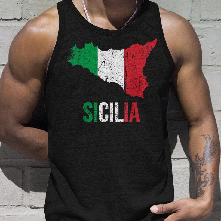 Sicilia Bella Italia Sicily Tank Top Geschenke für Ihn