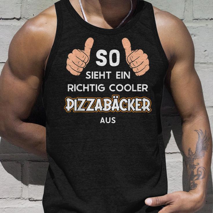 So Sieht Ein Cooler Pizzabäcker Aus Pizza Baker Tank Top Geschenke für Ihn