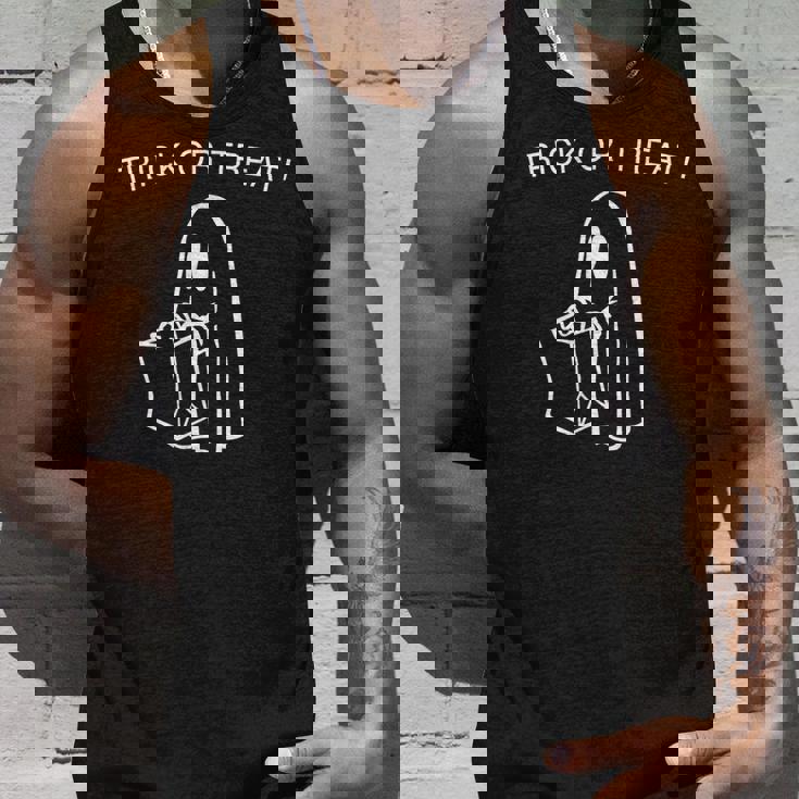 Spooky Ghost Trick Or Treat Halloween Fun & Festive Ghost Tank Top Gifts for Him