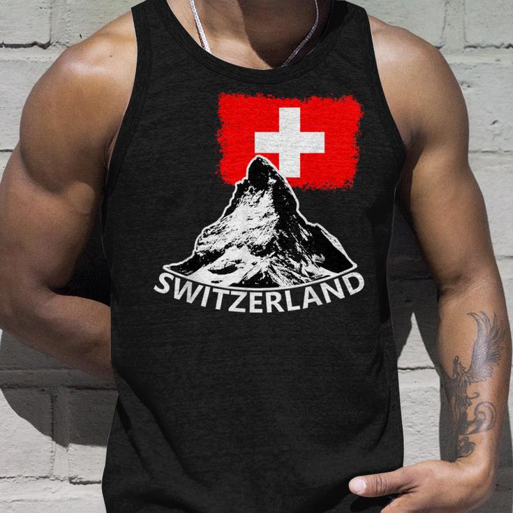 Switzerland Matterhorn Switzerland Alps Tank Top Geschenke für Ihn