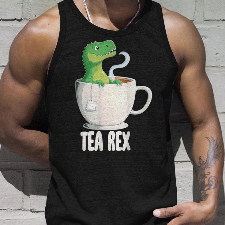 Tea Rex Tearex X Dinosaur Tea Dinosaur Dino Tank Top Geschenke für Ihn