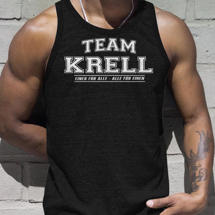 Team Krell Proud Family Last Name Tank Top Geschenke für Ihn