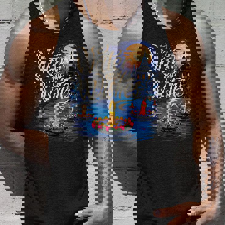 Thailand Celebrate Light Lantern Festival Tank Top Gifts for Him