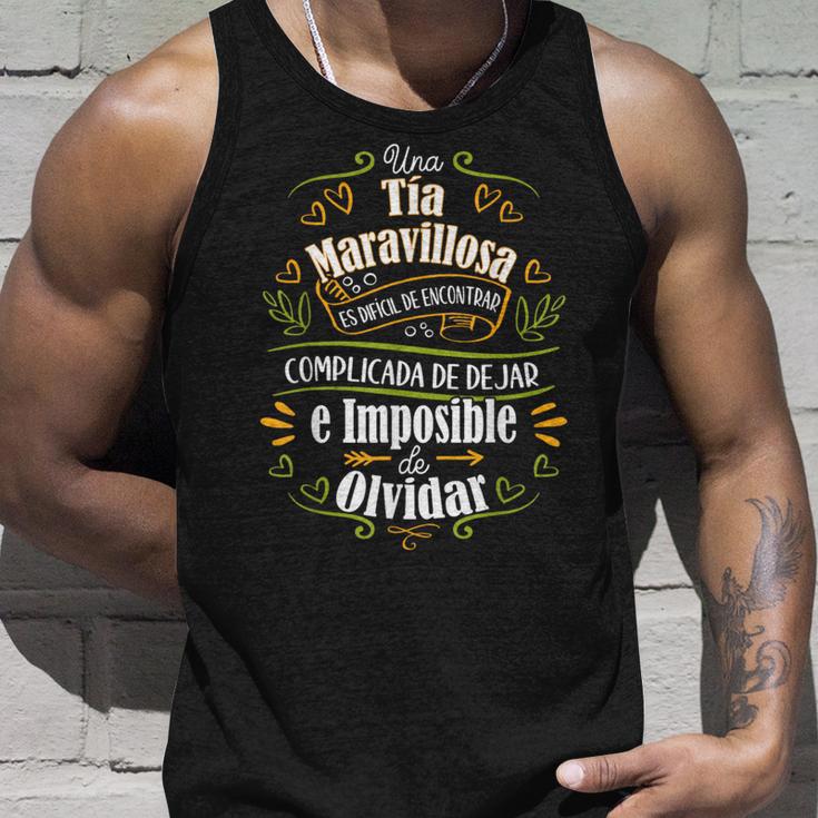 Una Tía Maravillosa Regalo Original Para Mi La Mejor Tia Tank Top Geschenke für Ihn