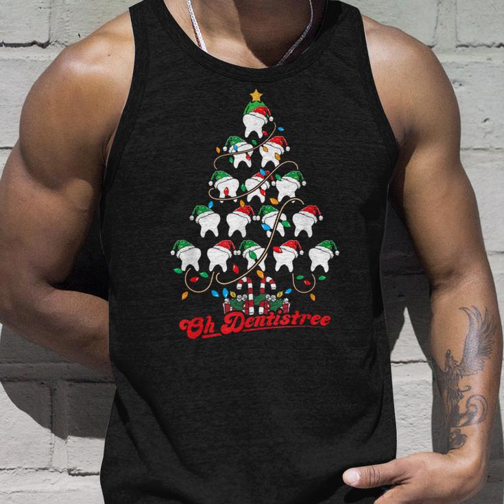 Weihnachtsbaum Zähne Zahnarzt Oh Dentistree Dentalhygieniker Tank Top Geschenke für Ihn