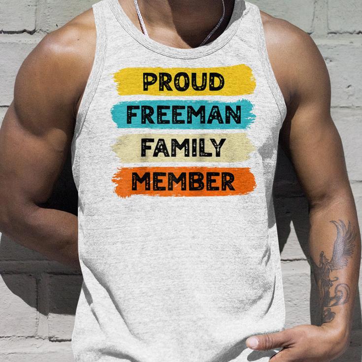 Freeman Retro Freeman Nachname Freeman Raglan Tank Top Geschenke für Ihn