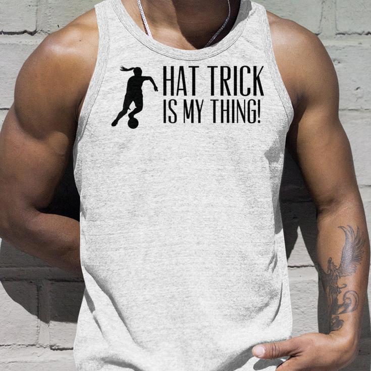 Hattrick Ist Mein Ding Tank Top Geschenke für Ihn