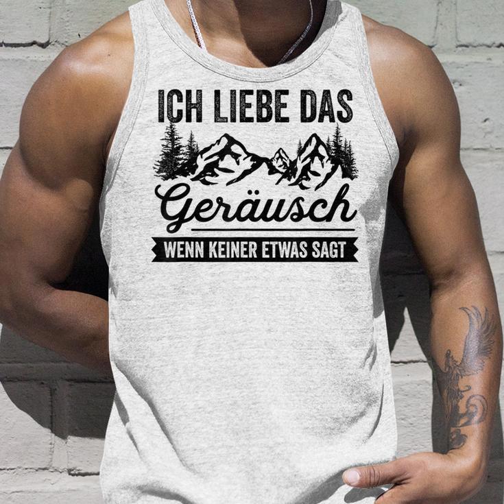 Hiking Ich Liebe Das Noise Wenn Keiner Etwas Sagt Tank Top Geschenke für Ihn