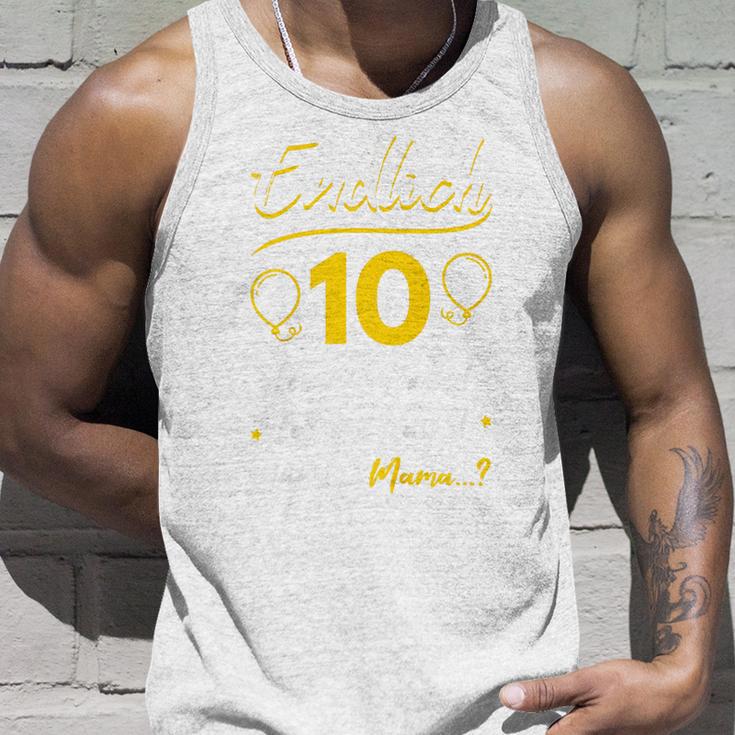 Kinder Endlich 10 Geburtstag Zehn Ich Kann Alles Ich Weiß Alles Tank Top Geschenke für Ihn