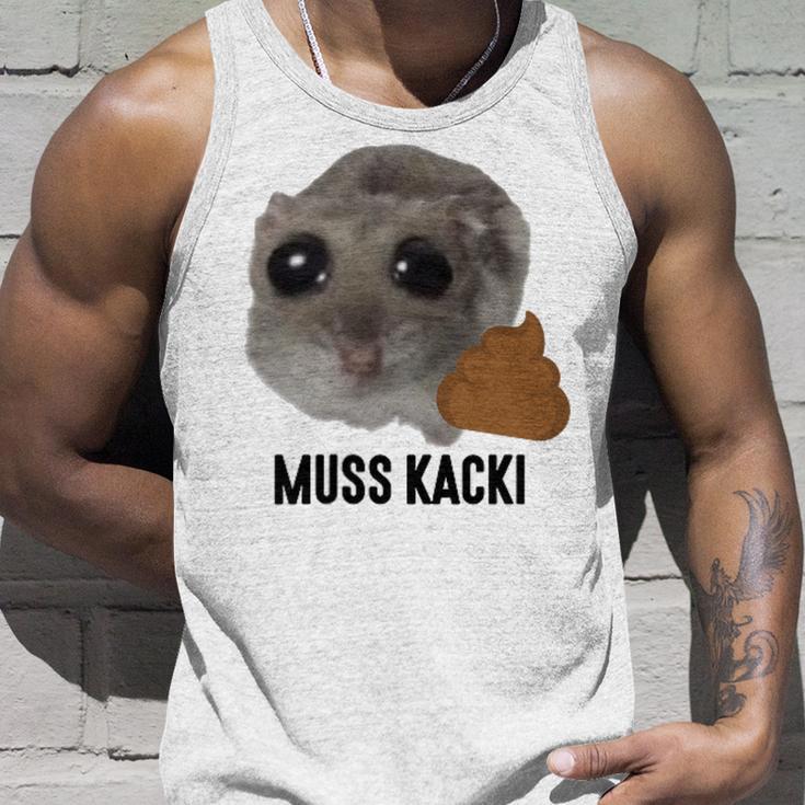 Muss Kacki Sad Hamster Meme Aus Dem Weg Muss Kacken Kaka Tank Top Geschenke für Ihn