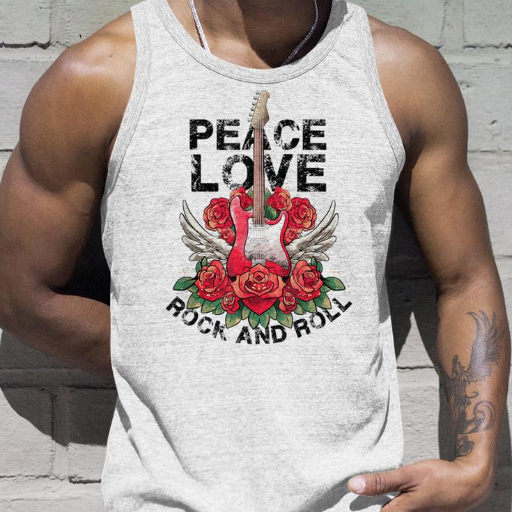 Lets Rock & Rollintage Electric Guitar Rock Concert Tank Top Geschenke für Ihn