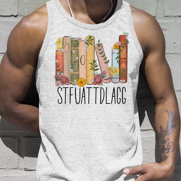 Stfuattdlagg Kauf Mir Bücher Und Sag Es Mir Stfuattdlagggg Tank Top Geschenke für Ihn