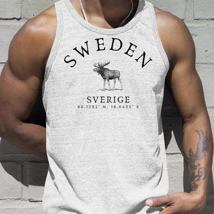 Sweden Sverige Scandinavia Midsommar Swedish Tank Top Geschenke für Ihn