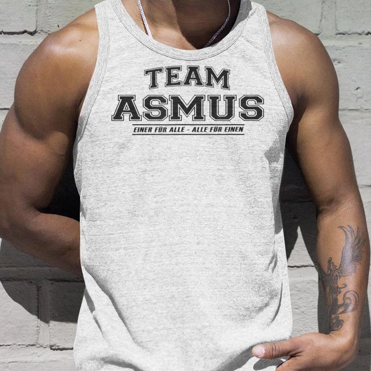 Team Asmus Stolze Familie Nachname Geschenk Tank Top Geschenke für Ihn