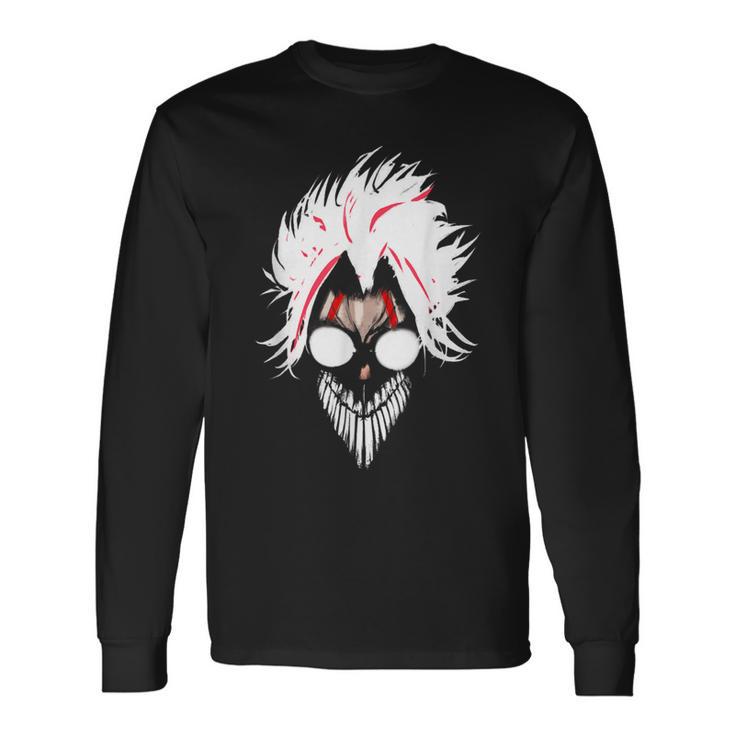 Anime Manga Shonen Character Dandadan Okarun Mask Langarmshirts Geschenkideen