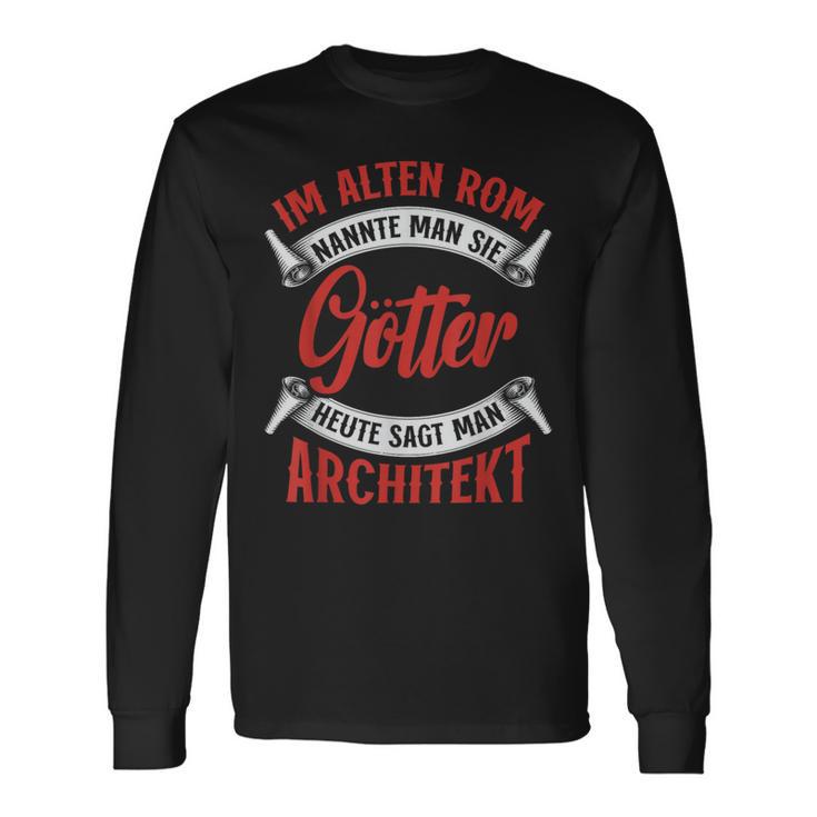 Architektur Ich Bin Also Architekt Langarmshirts Geschenkideen