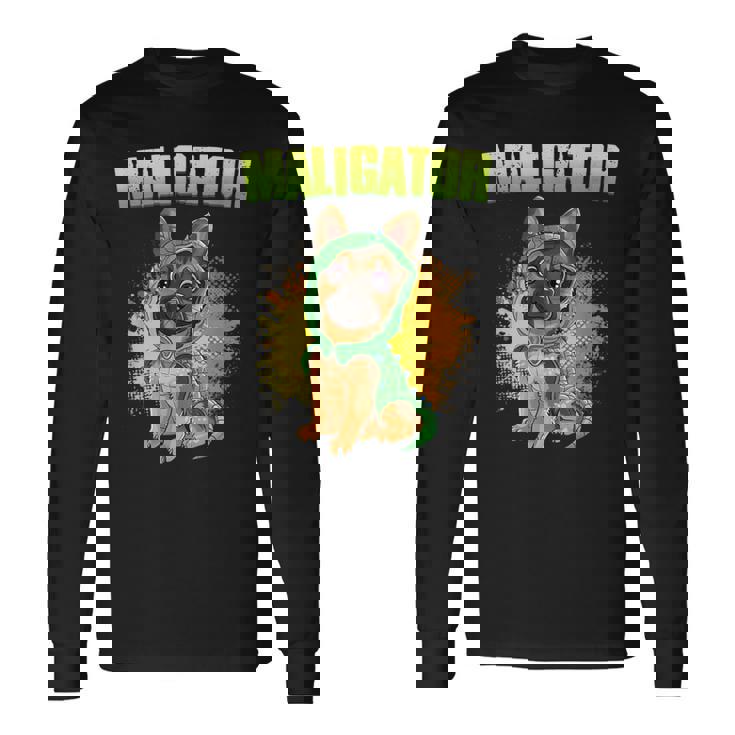 Belgian Malinois Maligator Long Sleeve T-Shirt