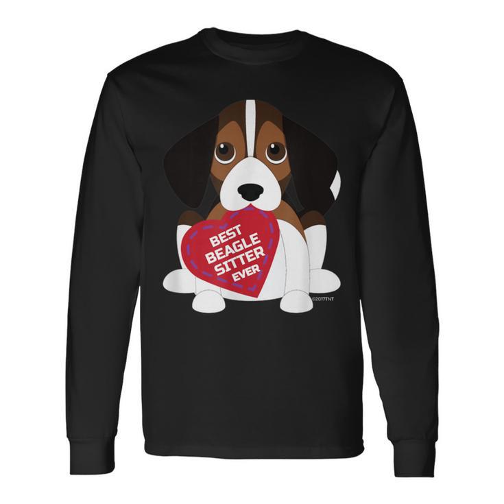 Best Beagle Dog Sitter Ever Beagle Dog Sitter Langarmshirts Geschenkideen