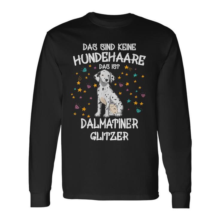 Dalmatian Glitter Dog Holder Dog Langarmshirts Geschenkideen