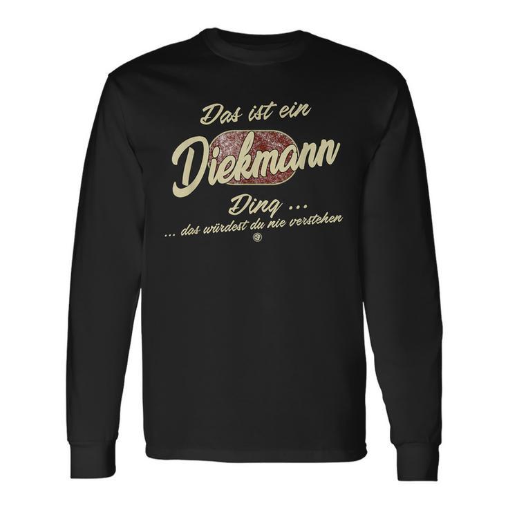 Das Ist Ein Diekmann Ding Family Langarmshirts Geschenkideen