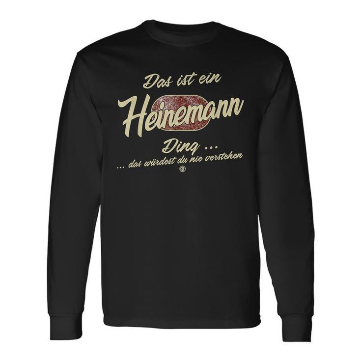 Das Ist Ein Heinemann Ding Family Langarmshirts Geschenkideen