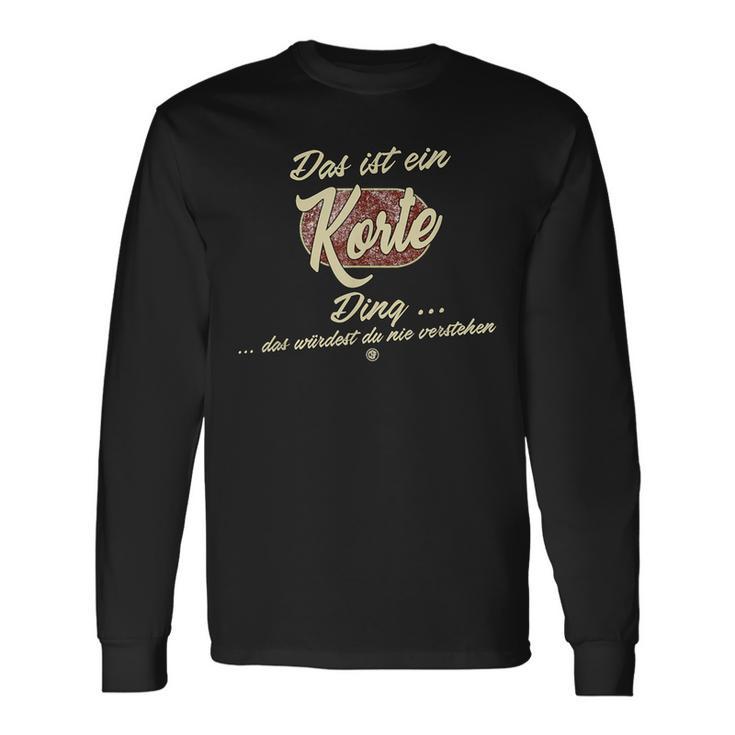 Das Ist Ein Korte Ding Family Korte Langarmshirts Geschenkideen