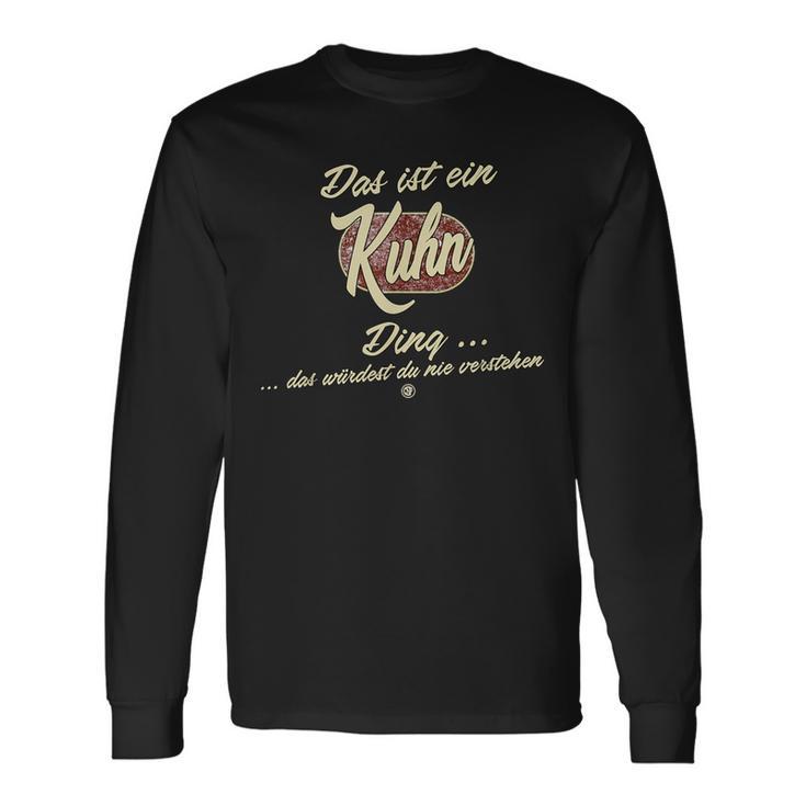 Das Ist Ein Kuhn Ding Family Langarmshirts Geschenkideen