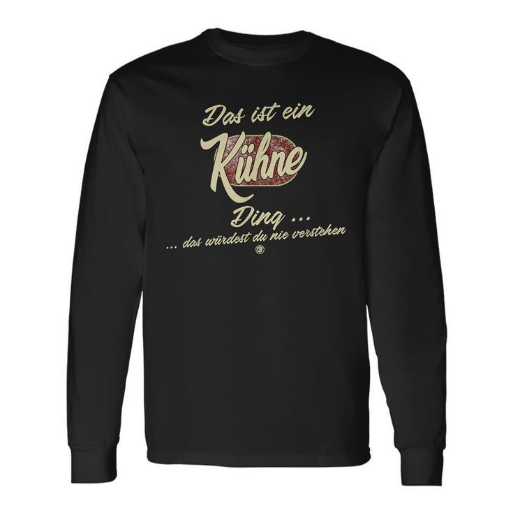 Das Ist Ein Kühne Ding Family Kühne Langarmshirts Geschenkideen