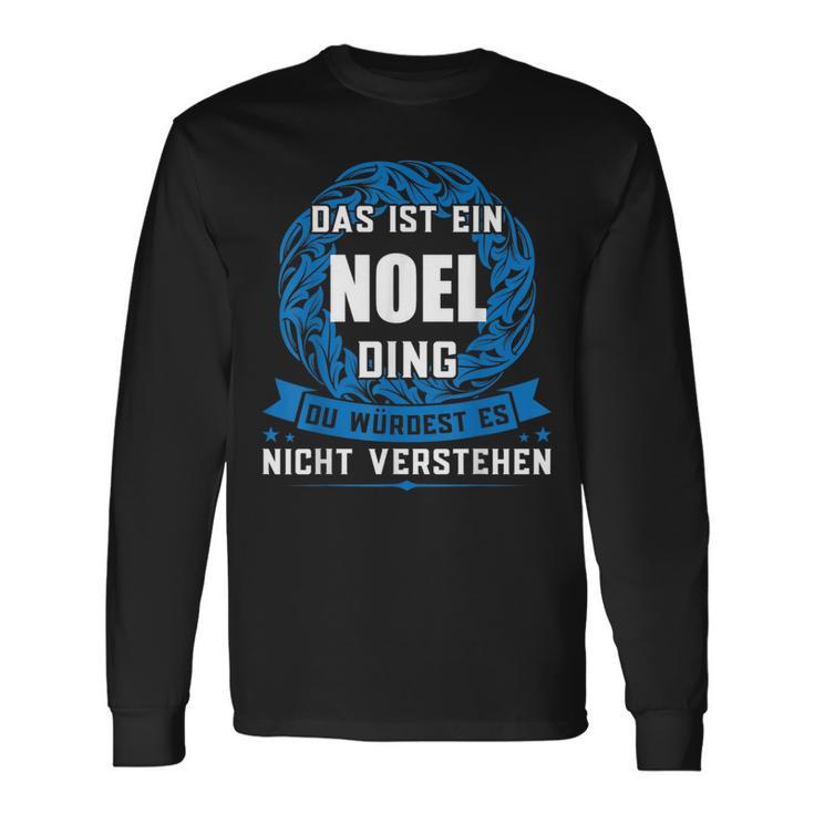 Das Ist Ein Noel Ding First Name Langarmshirts Geschenkideen