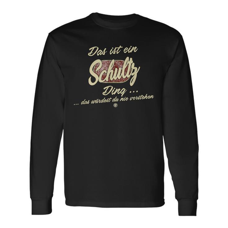 Das Ist Ein Schultz Ding Family Motif Langarmshirts Geschenkideen