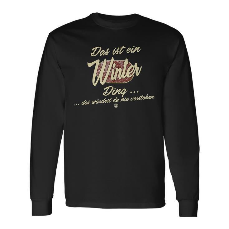 Das Ist Ein Winter Ding Lustiges Familie Winter Langarmshirts Geschenkideen