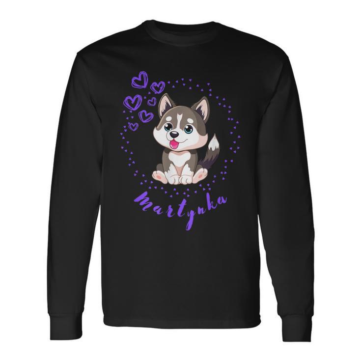 Für Alle Die Hunde Und Welpen Lieben Dog Lovers Langarmshirts Geschenkideen