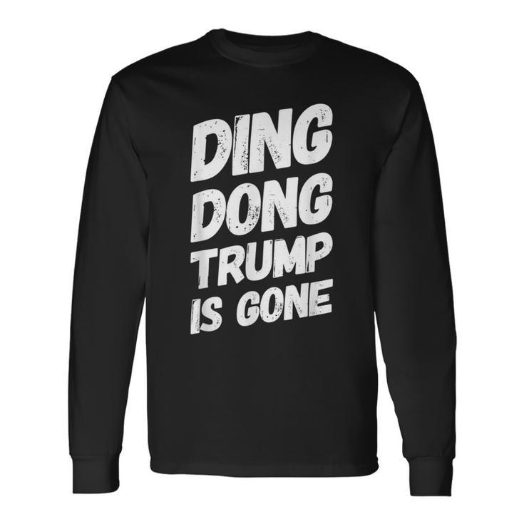 Ding Dong Trump Ist Weg Langarmshirts Geschenkideen