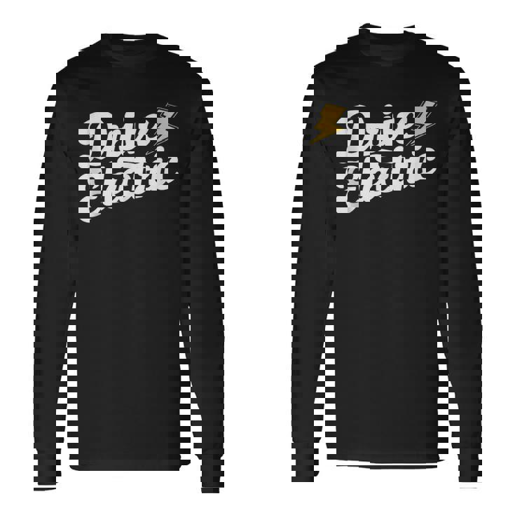Drive Electric Cult Following Car Sustainable Eco-Friendly Tank Top Long Sleeve T-Shirt
