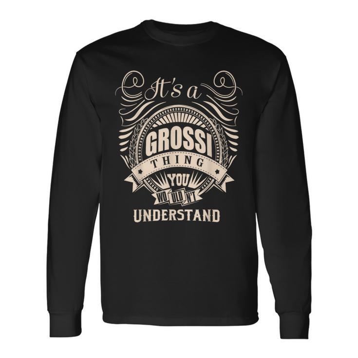 Es Ist Ein Grossi Ding Geschenke Langarmshirts Geschenkideen