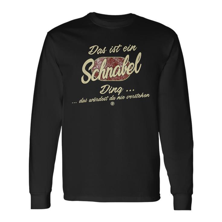 Family Beak Das Ist Ein Schnabel Ding Langarmshirts Geschenkideen