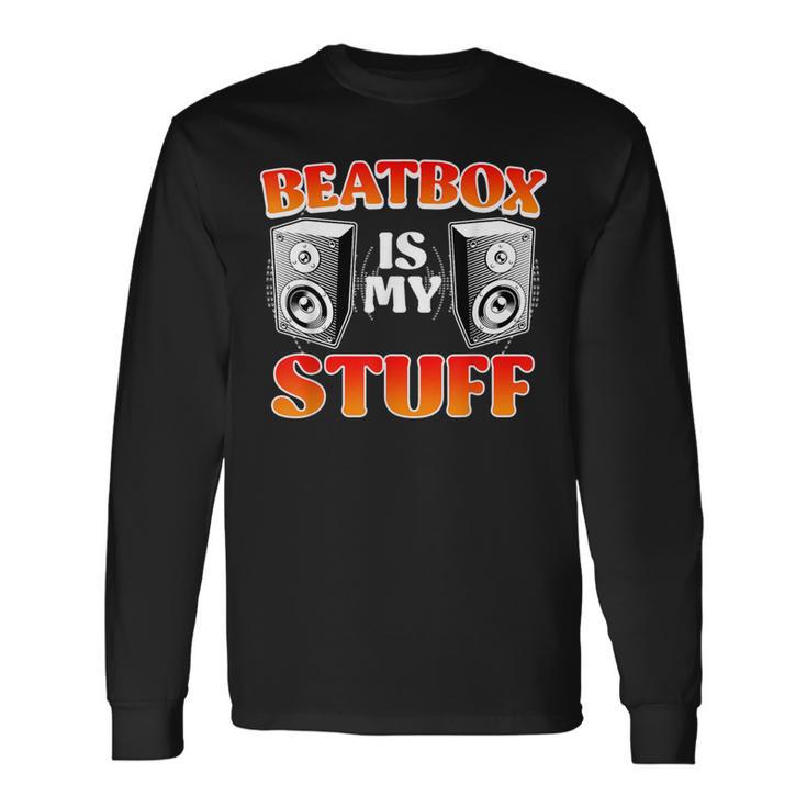 Hiphop Beatbox Is My Ding Singing Langarmshirts Geschenkideen