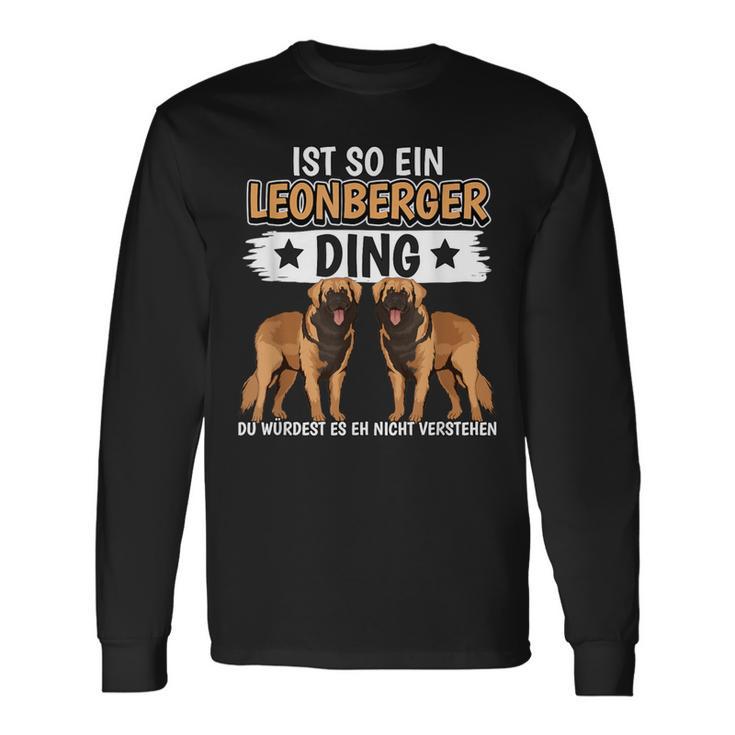 Hundehalter Sachen Ist So Ein Leonberger Ding Leonberger Langarmshirts Geschenkideen