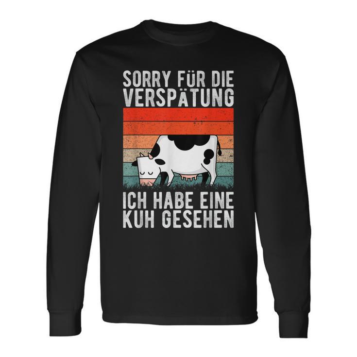 Ich Habe Eine Kuh Seen Langarmshirts Geschenkideen