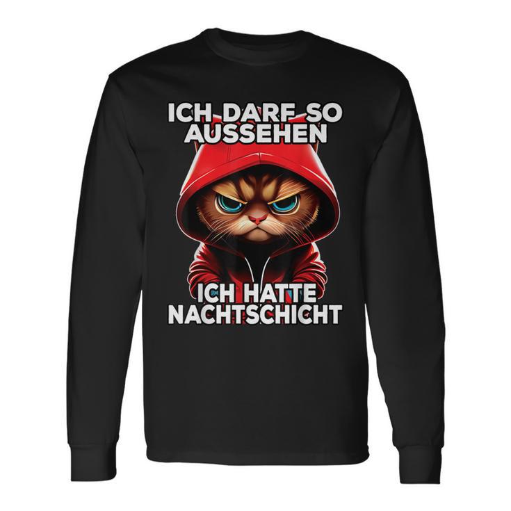 I Ich Kann So Sehen Ich Hatte Cat Langarmshirts Geschenkideen