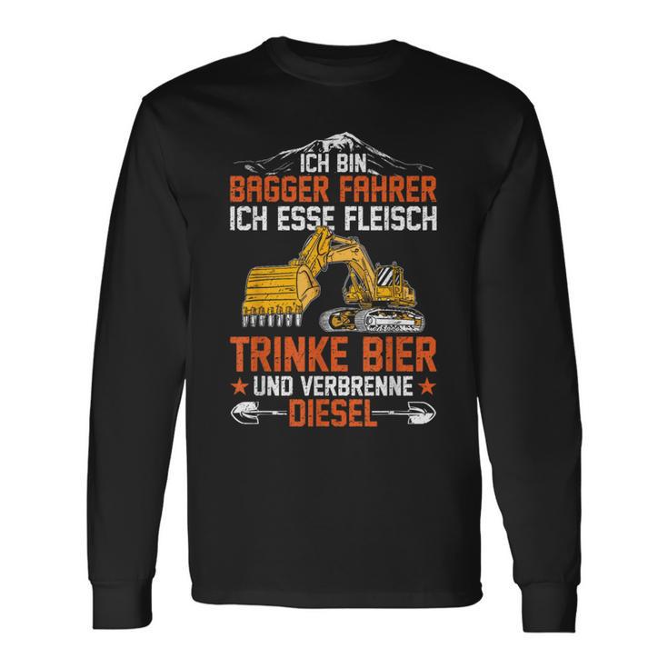 Ich Trinke Bier Underbrenne Diesel Langarmshirts Geschenkideen