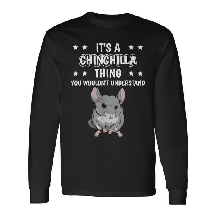 Ist So Ein Chinchilla Ding Lustiger Spruch Chinchillas Langarmshirts Geschenkideen