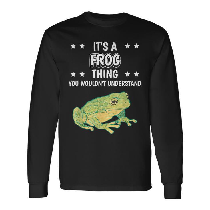 Ist So Ein Frosch Ding Langarmshirts Geschenkideen