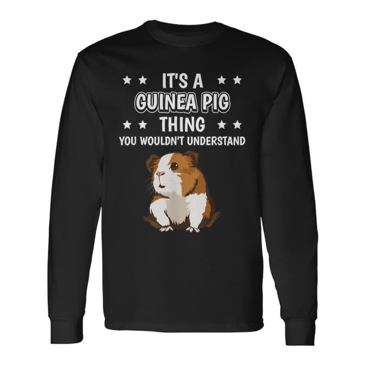 Ist So Ein Meerschweinchen Ding Langarmshirts Geschenkideen