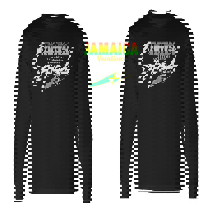 Jamaica Vacation Squad 2024 Matching Group Family Set Squad Long Sleeve T-Shirt