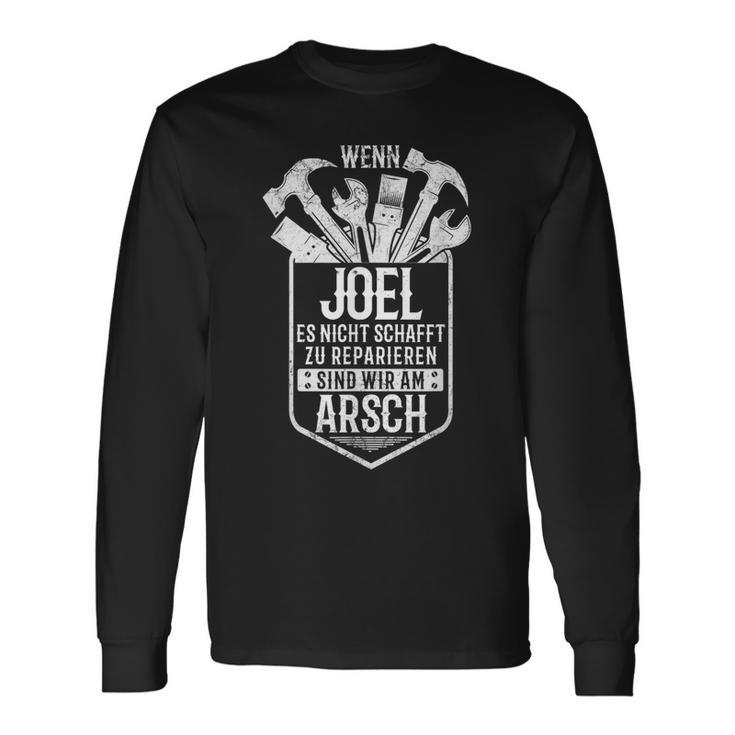 Joel First Name Name Last Name Joel Langarmshirts Geschenkideen