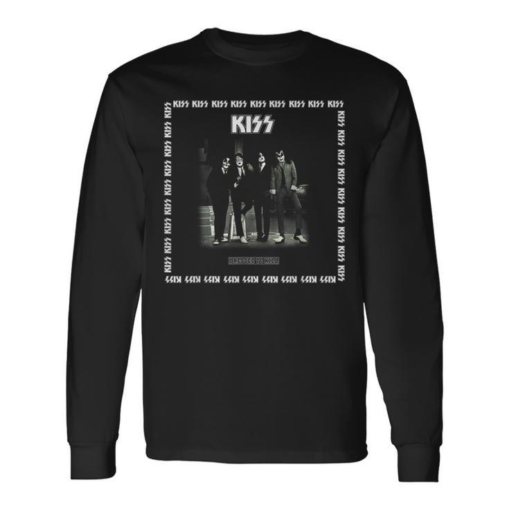 Kiss 1975 Dressed To Kill Langarmshirts Geschenkideen